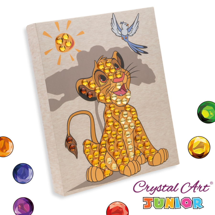 Simba Disney Crystal Art Junior Canvas Kit