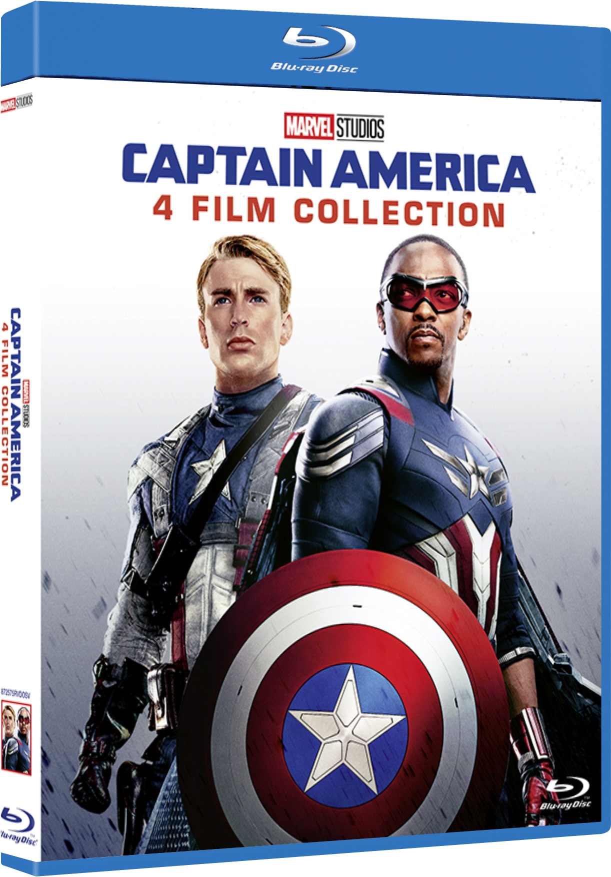 Captain America - 4 Film Collection (4 Blu-Ray) (Import)