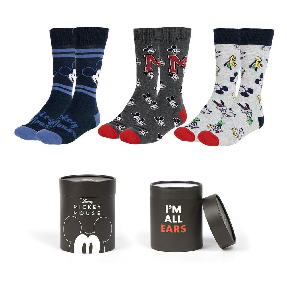 Pack Calcetines 3 Piezas Mickey Socks, Multicoloured, One Size