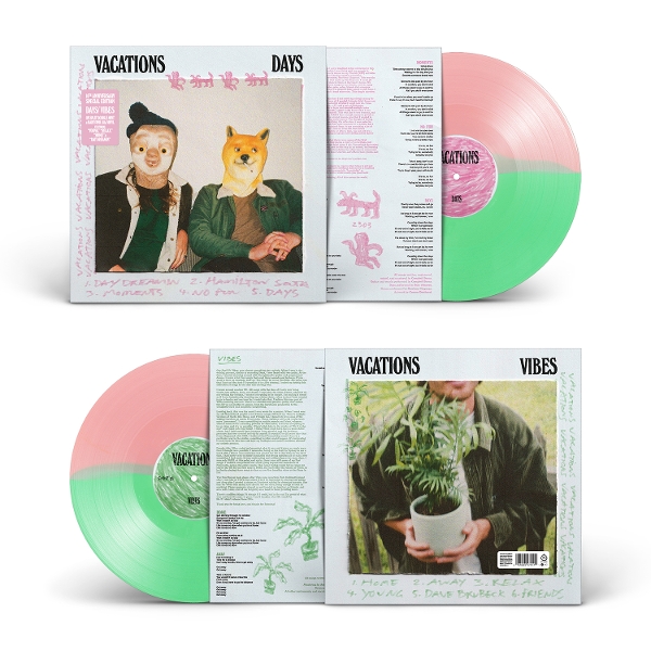 Vacations - Days / Vibes (LP) (Coloured Vinyl)
