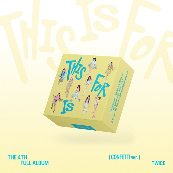 Twice - This Is For (CD) (CONFETTI Version)