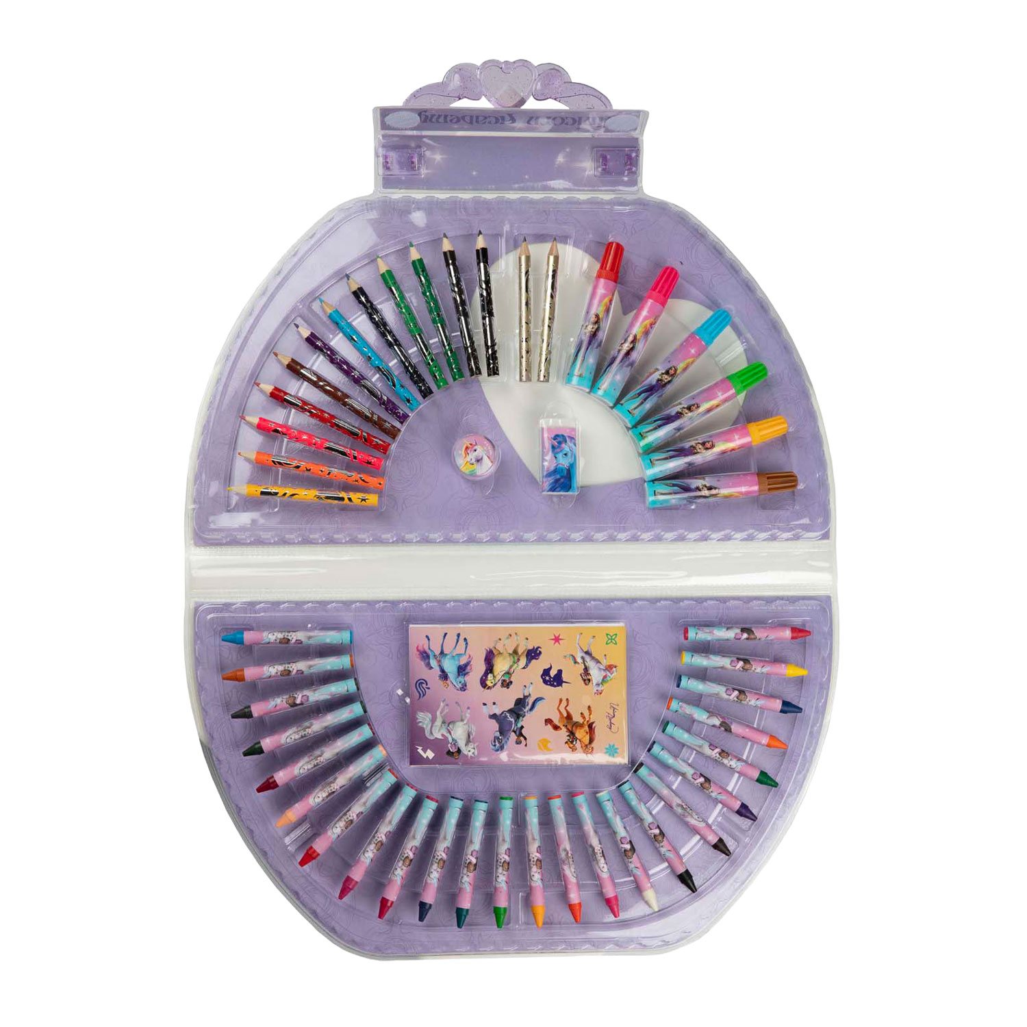 Undercover - Unicorn Academy Kleurkoffer, 51dlg