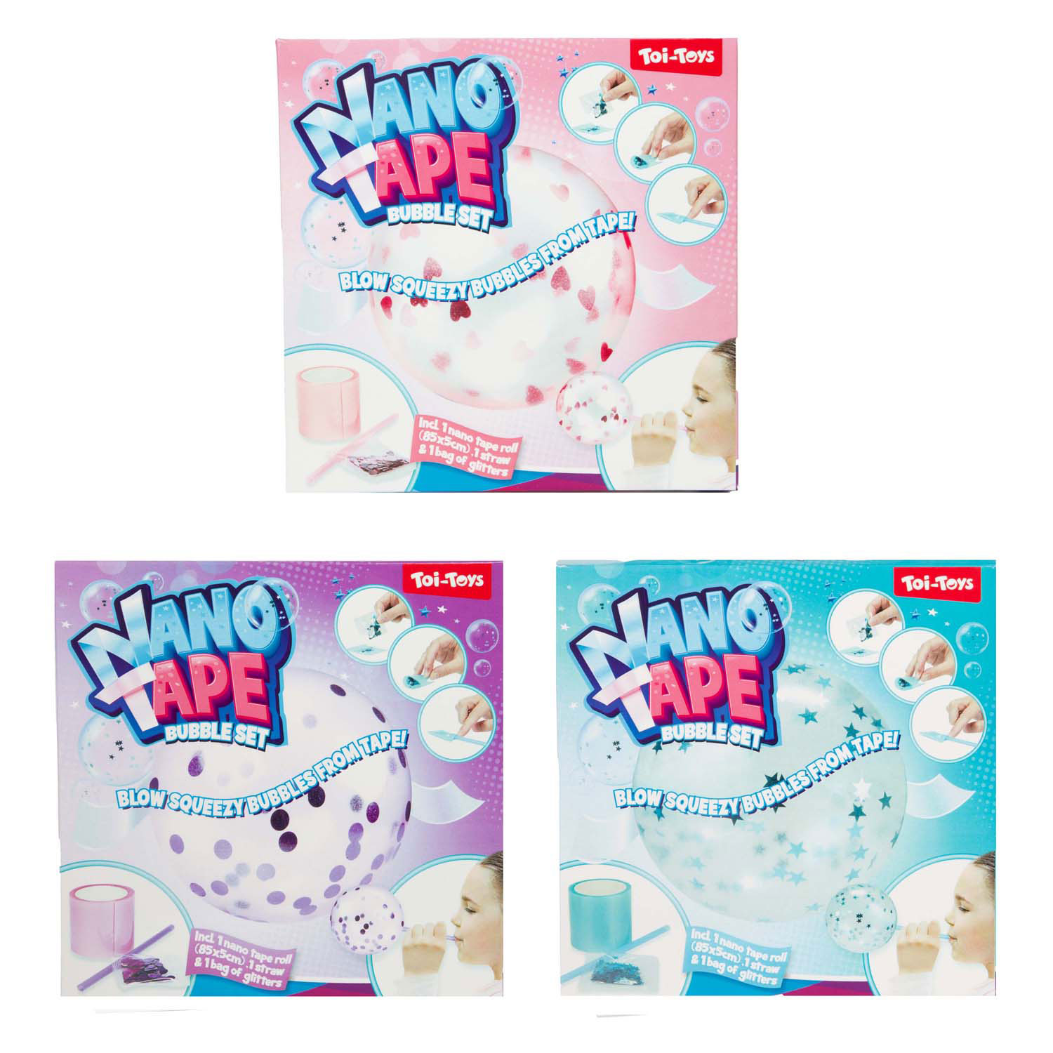 Fun Nano Tape met Glitters