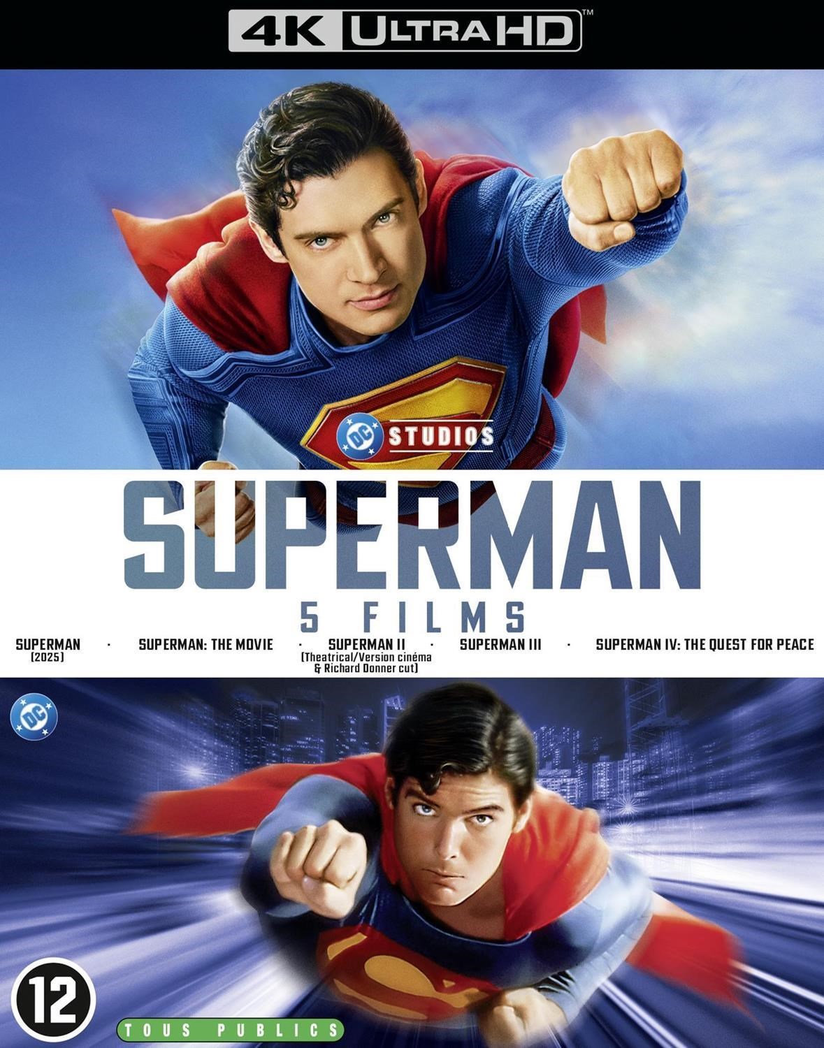 Superman - 5 Film Collection (4K Ultra HD Blu-ray)