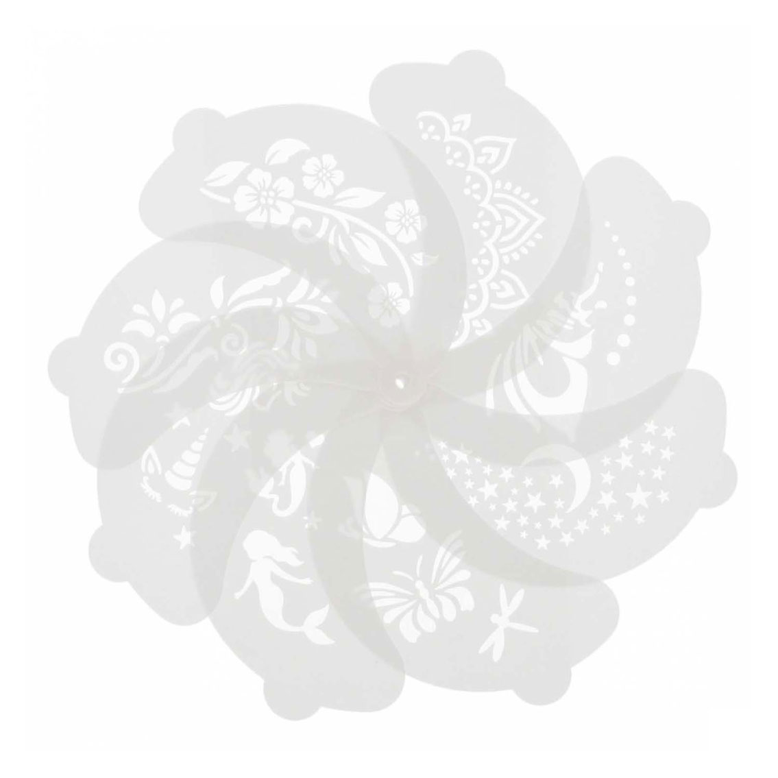 Schmink Sjablonen, 10st.