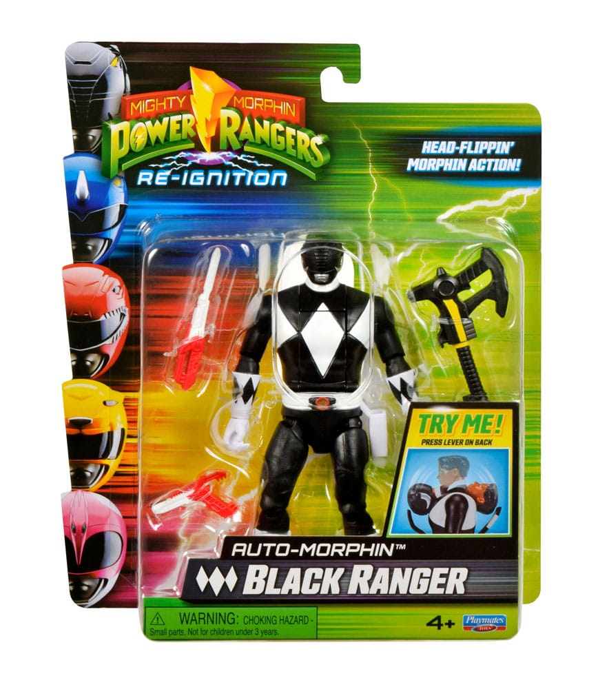 Power Rangers Auto Morphin Black Ranger