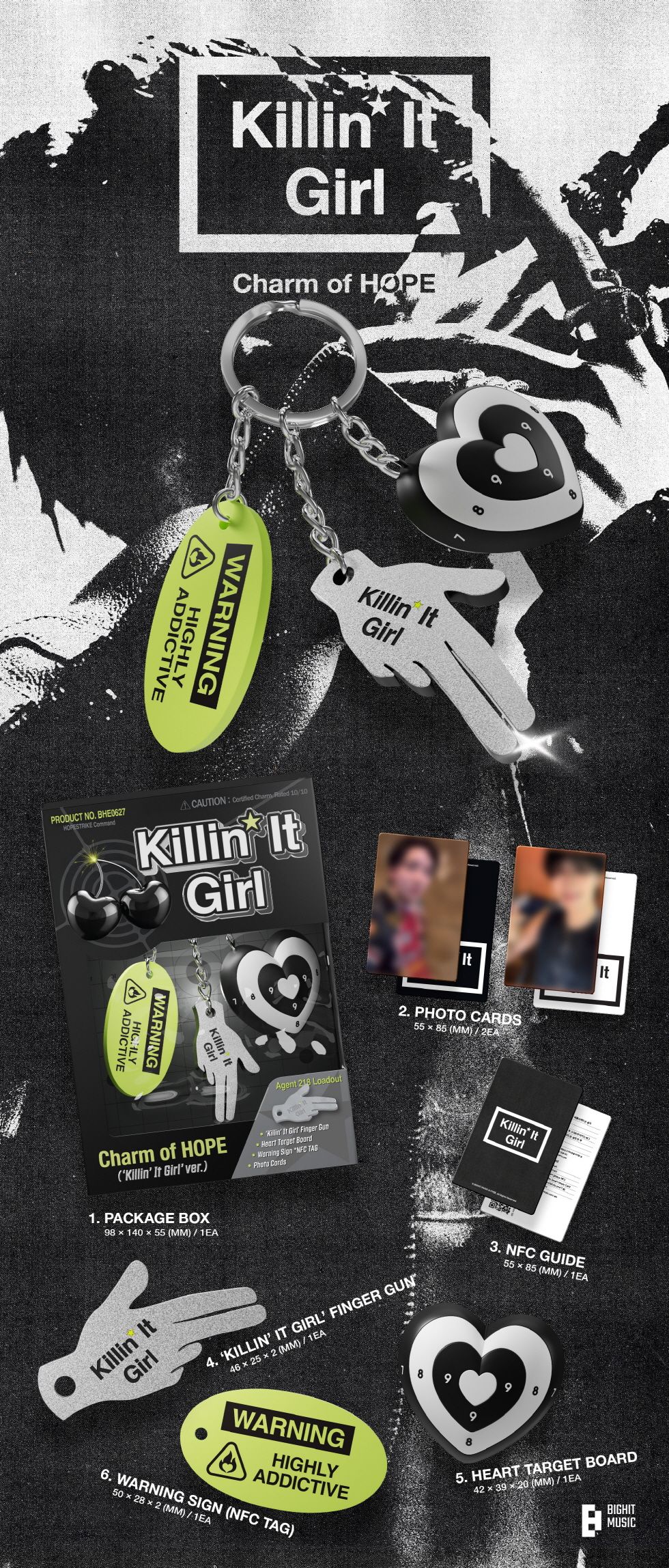 Glorilla J-Hope - Charm Of Hope (5" CD Single) (Killin' It Girl' Version | NFC)