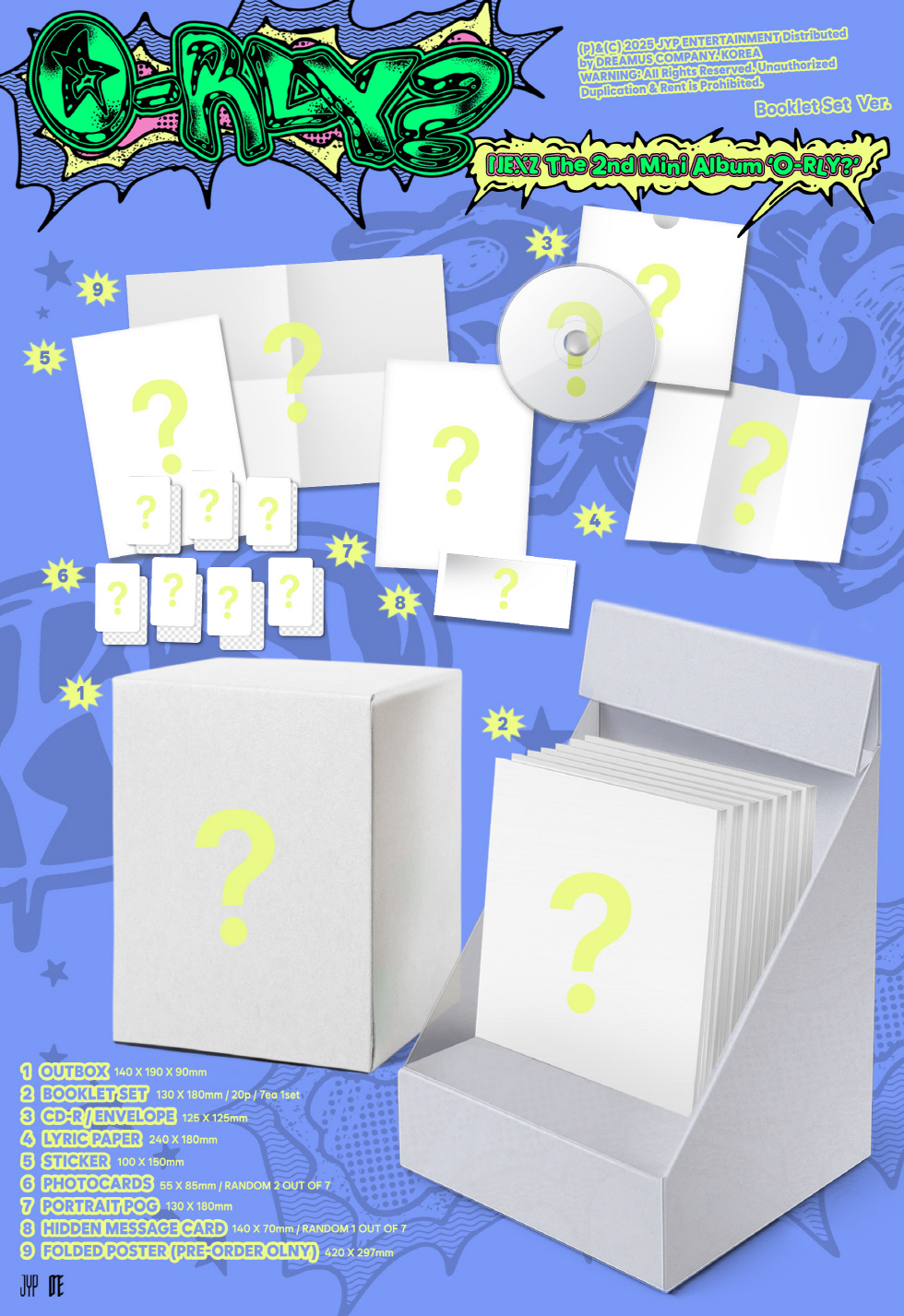 NEXZ O-RLY? (BOOKLET SET VER.)