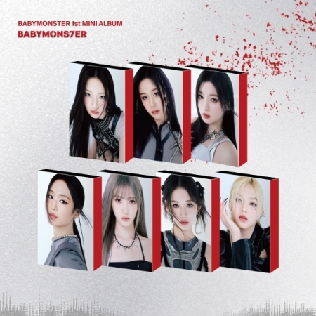 BABYMONSTER 1ST MINI ALBUM [BABYMONS7ER] YG TAG ALBUM VER. (RUKA, PHARITA, ASA,