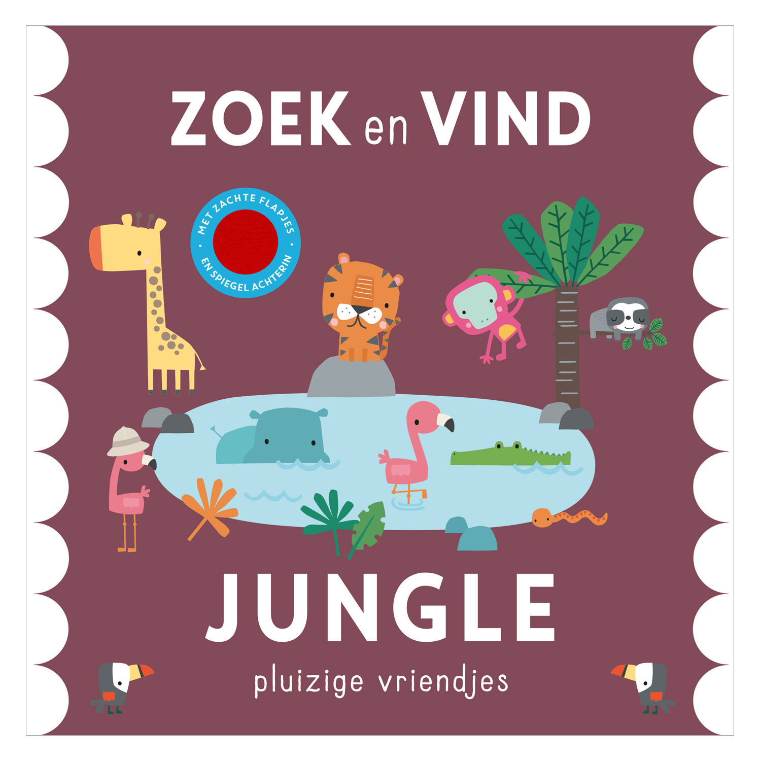 Zoek en Vind - Jungle Pluizige Vriendjes