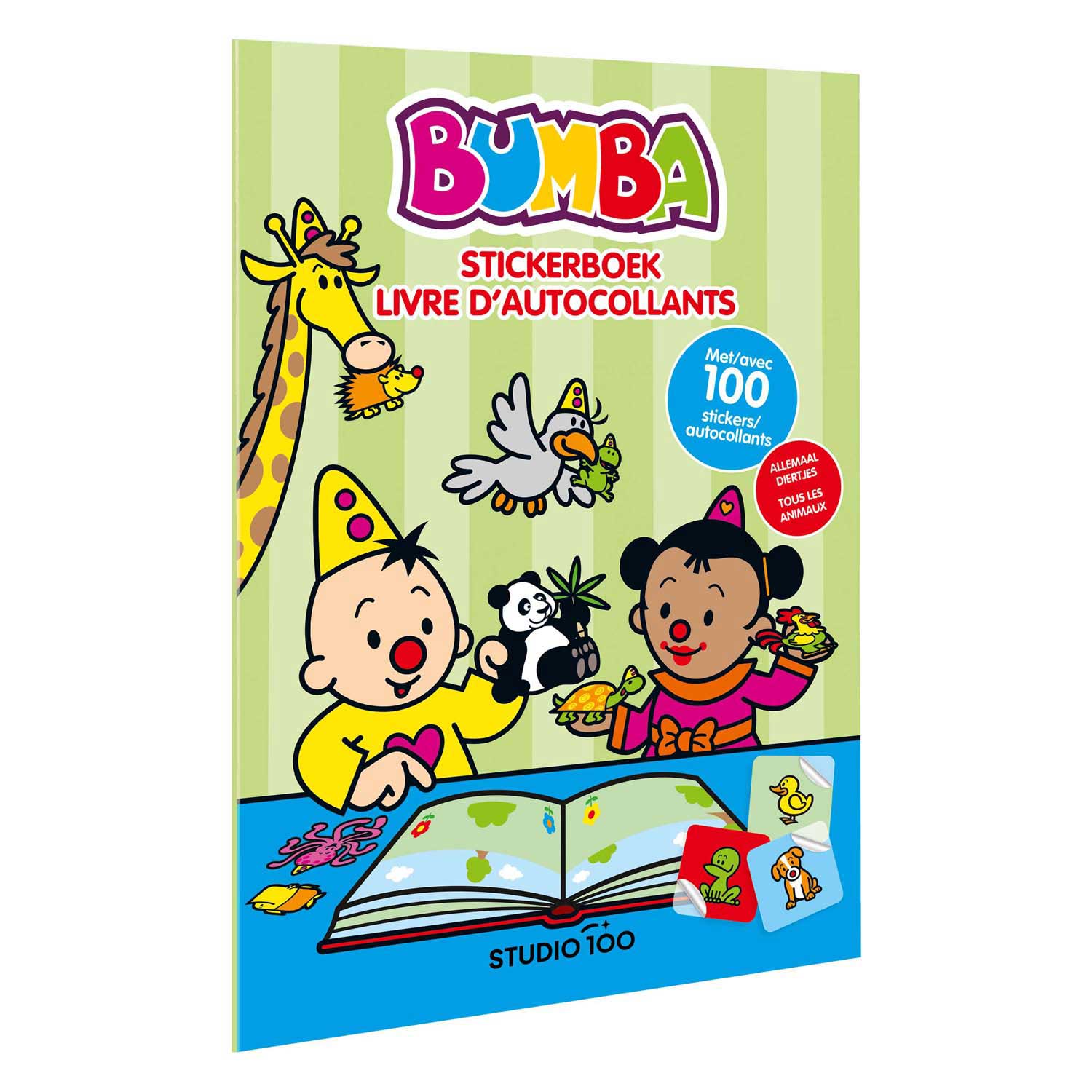 Studio 100 - Bumba Stickerboek - Dieren