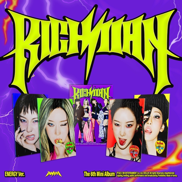 Aespa - The 6th Mini Album 'Rich Man'_Energy (CD) (NINGNING Version)