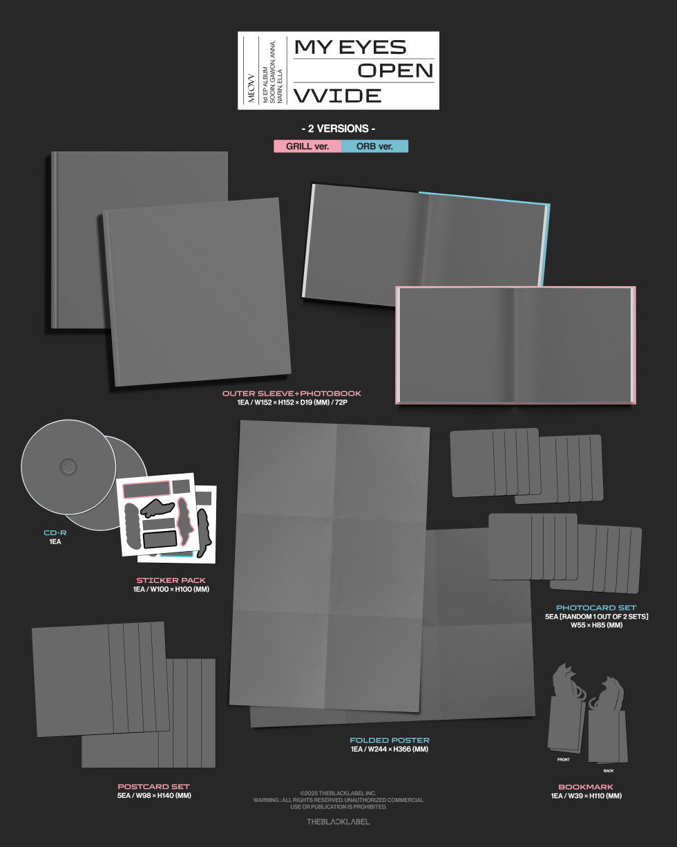Meovv - My Eyes Open Vvide (Photobook Ver.)