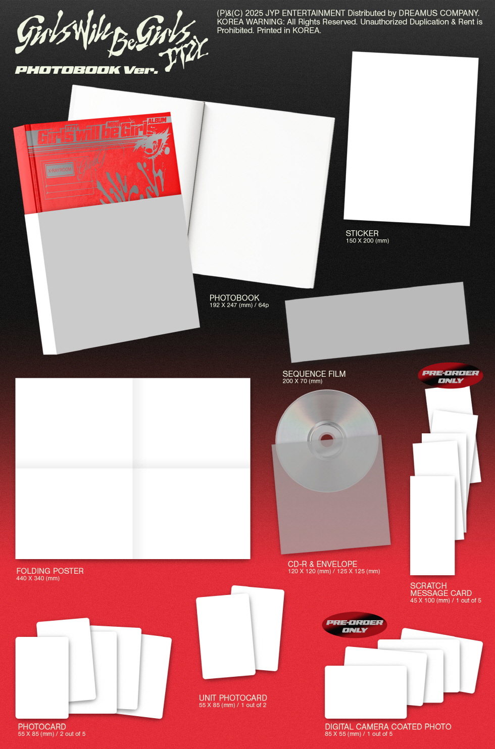 Itzy - Girls Will Be Girls (Photobook Ver.)