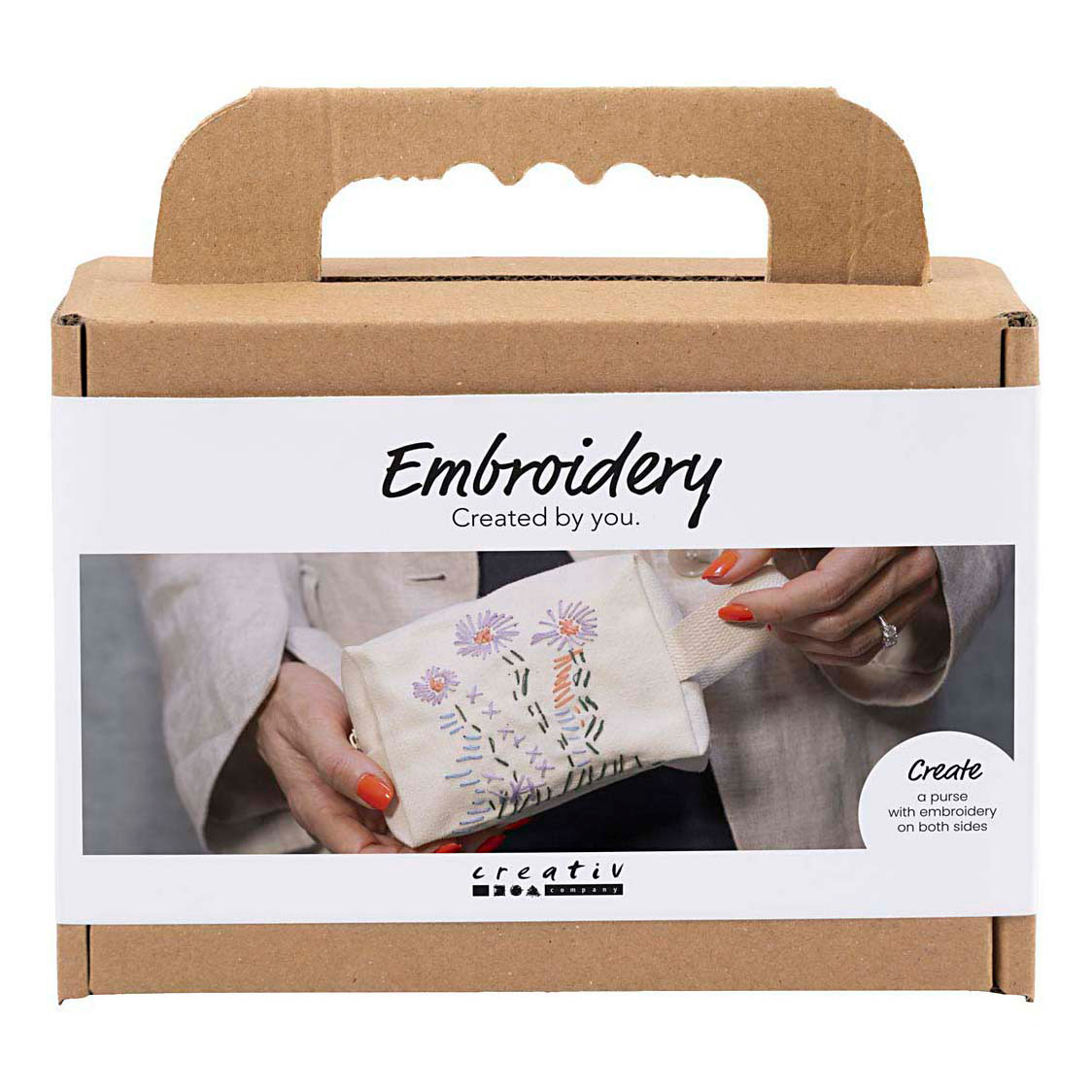 Mini Hobbyset Borduurwerk Make-Up Tas