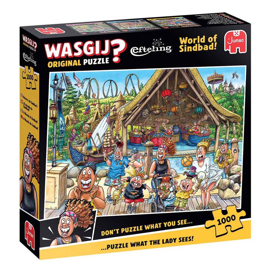 Wasgij Original Efteling Legpuzzel - De Wereld van Sindbad! - 1000st.