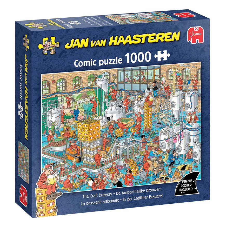 Jan van Haasteren Legpuzzel - De Ambachtelijke Brouwerij, 1000st.