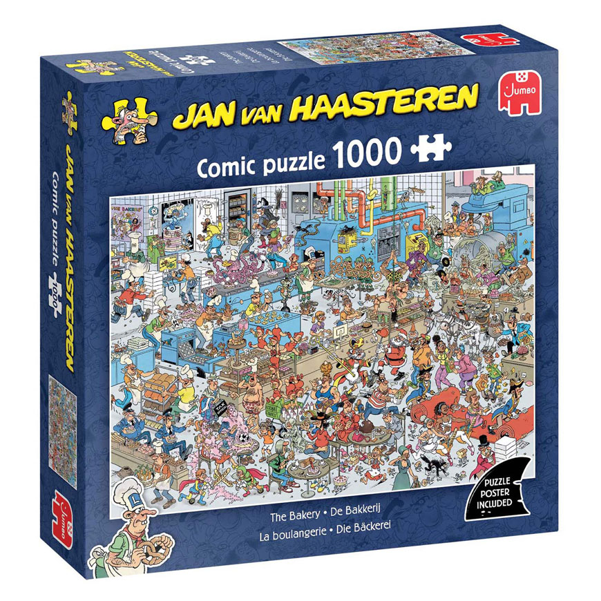 Jan van Haasteren Legpuzzel - De Bakkerij, 1000st.