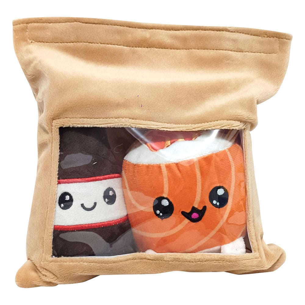 Yummis: Joy Toy - Together Uramaki E Soya - 2 Peluche 15 Cm