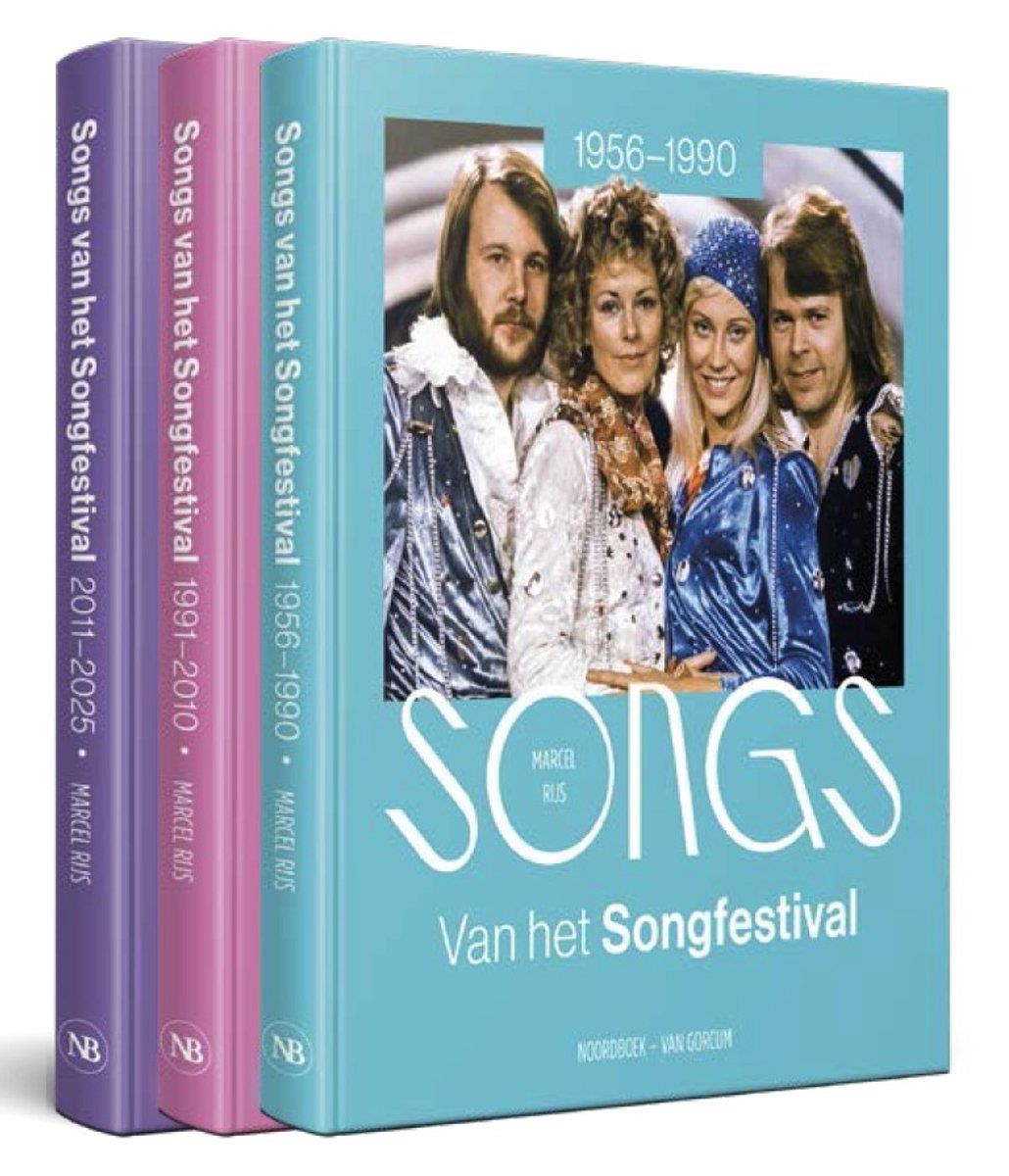Marcel Rijs - Alle Songs Van Het Songfestival (Set Van 3) (Book)