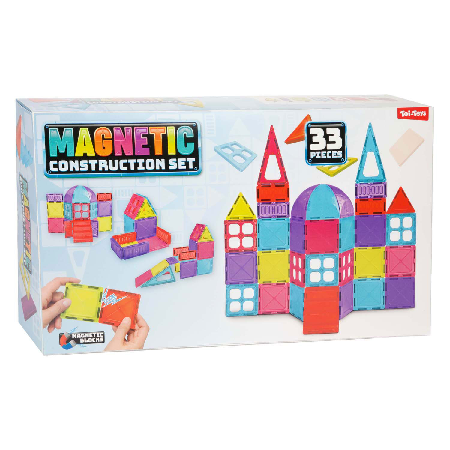 Bouwset Magneetpanelen, 33dlg.