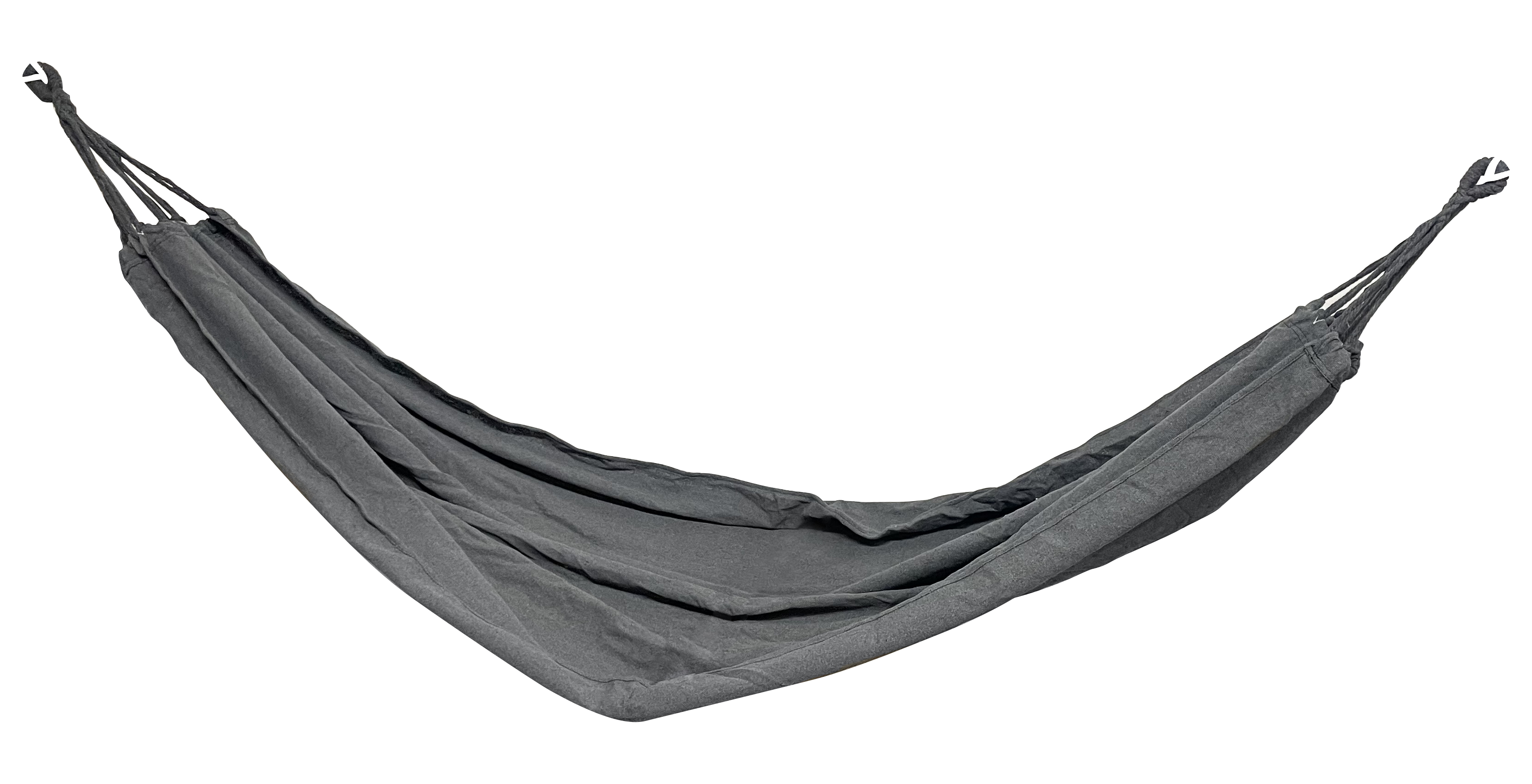 Hangmat compleet 200 x 100 cm grijs