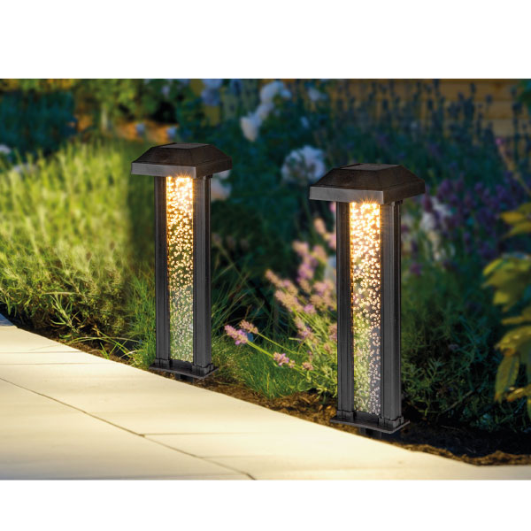Tuinlamp solar paneel 30.5 cm display
