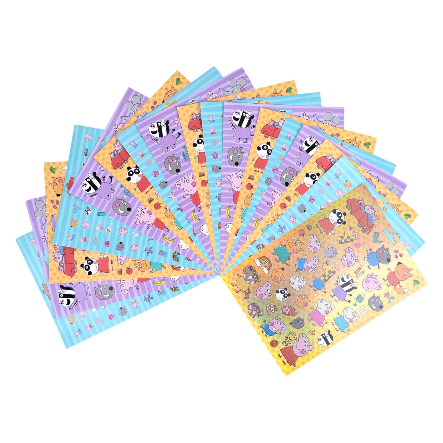 Undercover - Stickervellen Peppa Pig - 1000st.