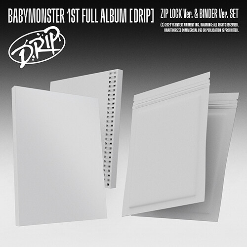 Babymonster - 1st Full Album Zip Lock Ver./binder Version