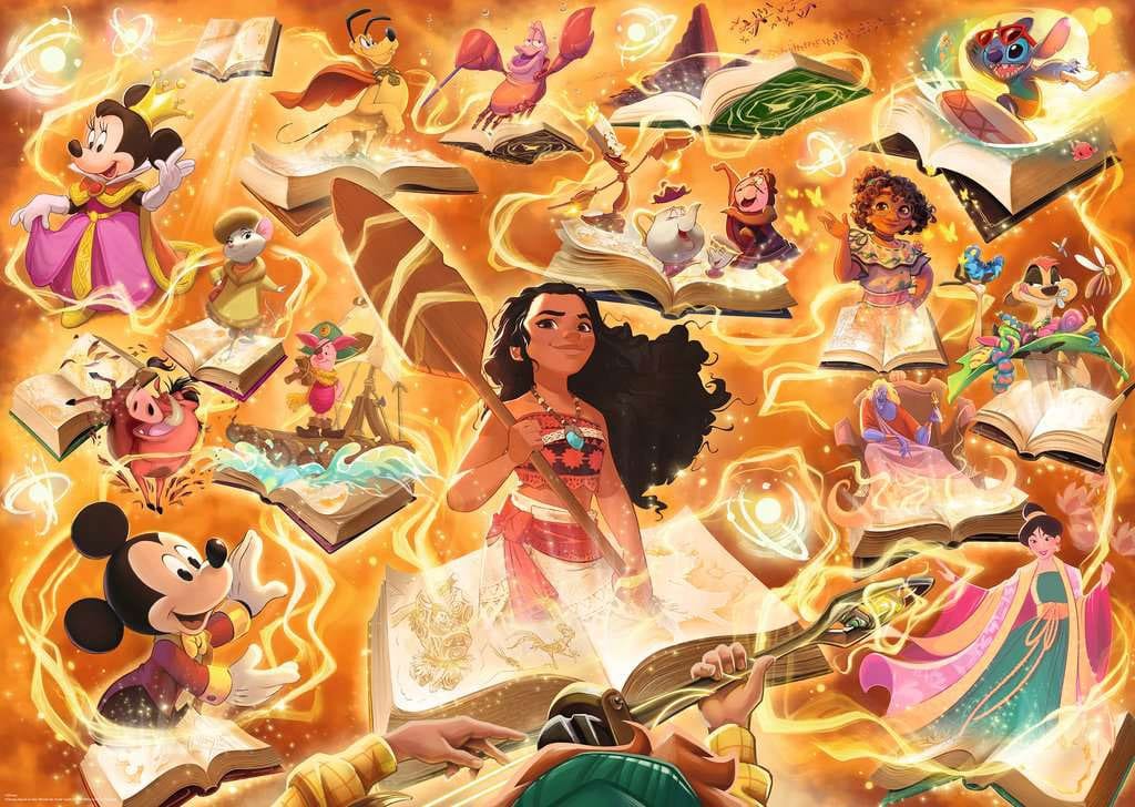 Ravensburger Legpuzzel Disney Lorcana Glimmers of the Realm: Amber - 1000st.