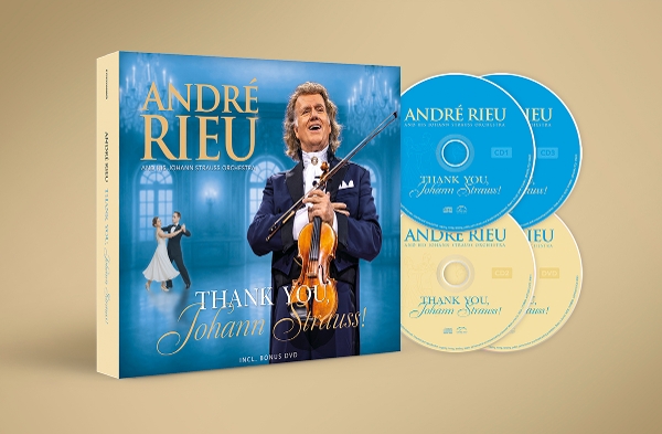 André Rieu - Thank You Johann Strauss (4 CD)