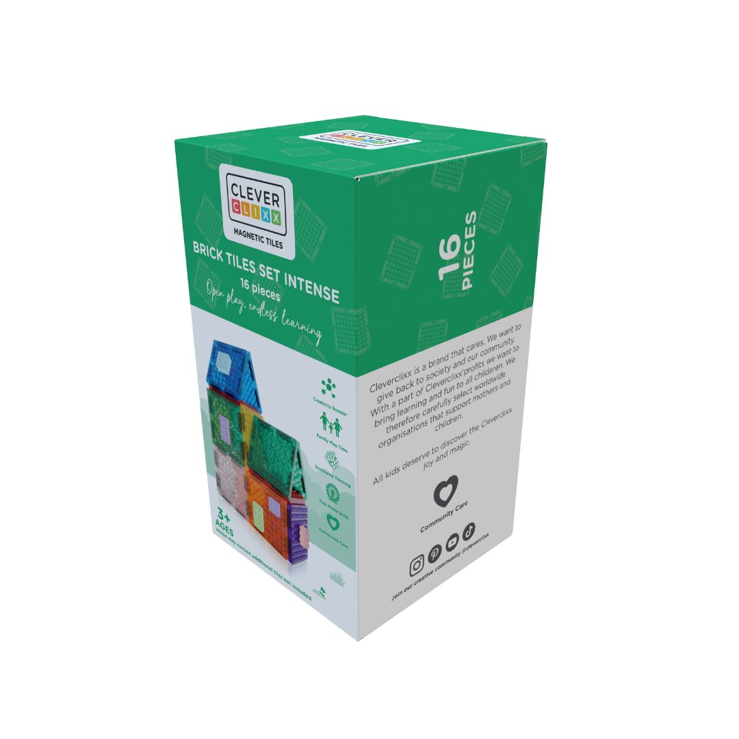 Magnetische Tegels - Brick Tiles - 16 stuks