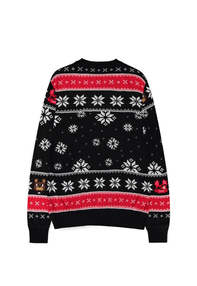 Five Nights at Freddy\'s Sweater Survived Five Nights (Christmas Jumper) Size M