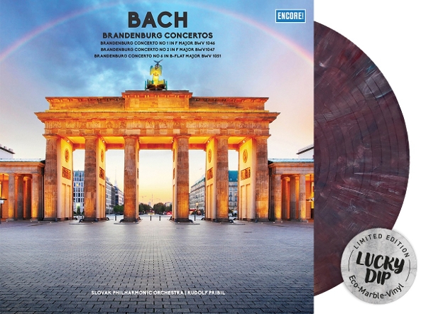 Slovak Philharmonic Orchestra & Pribil Rudolf - J.S. Bach: Brandenburg Concertos (LP) (Coloured Vinyl)