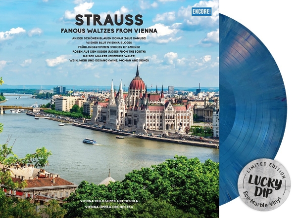 Vienna Volksoper Orchestra & Vienna Opera Orchestra - Strauss: Famous Waltzes From Vienna (LP) (Coloured Vinyl)