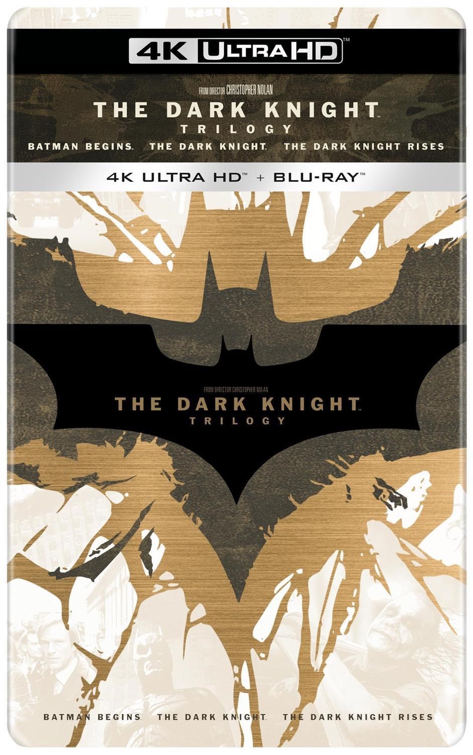The Dark Knight Trilogy (4K Ultra HD Blu-ray) (Limited Edition) (Steelbook)