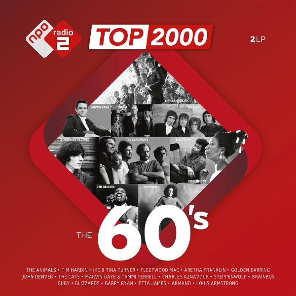 Various Artists - Top 2000 - The 60's (2 LP) (Coloured Vinyl)