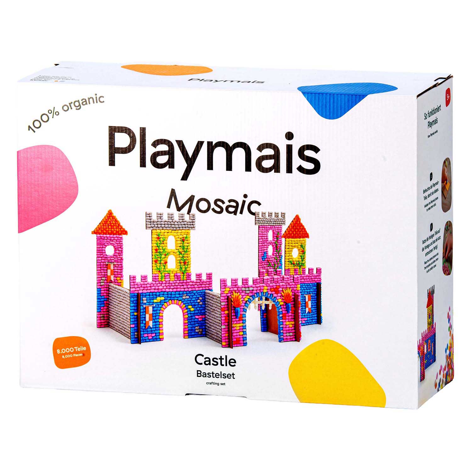 PlayMais Mosaic Kasteelset - 8000 Stukjes