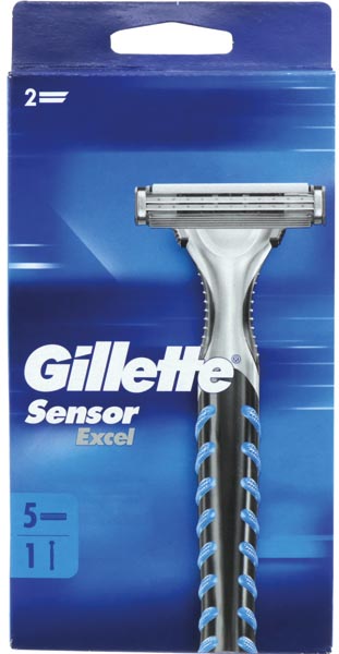 Gillette - Gillette Sensor Excel Nassrasierer Herre