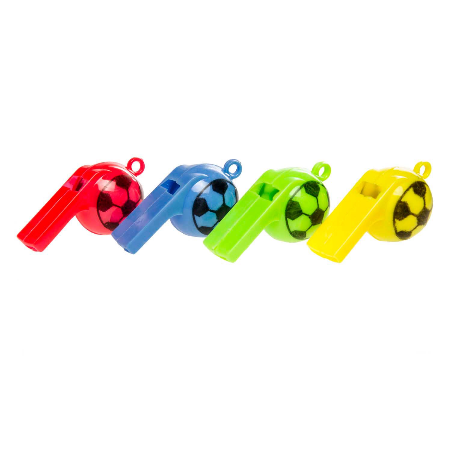 Gekleurd Voetbalfluitje