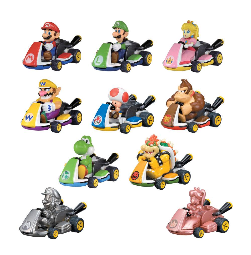 Mario Kart Pullback Mini Auto - Verrassingsei