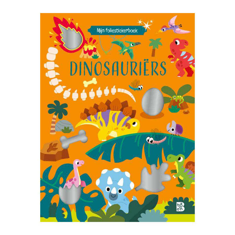 Wins Holland - Mijn Foliestickerboek Dinosauriers