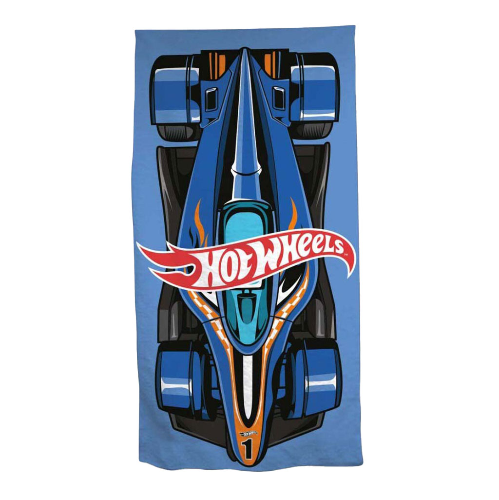 Strandlaken Hot Wheels, 140x70cm