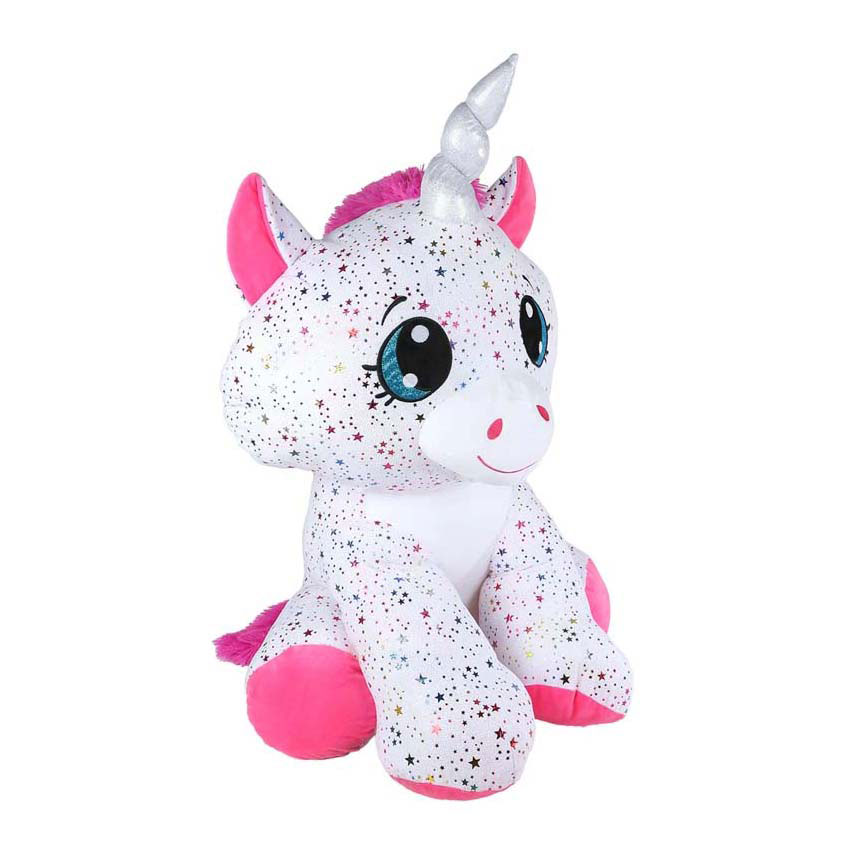 Take Me Home Eenhoorn Wit/Roze Knuffel - 70cm