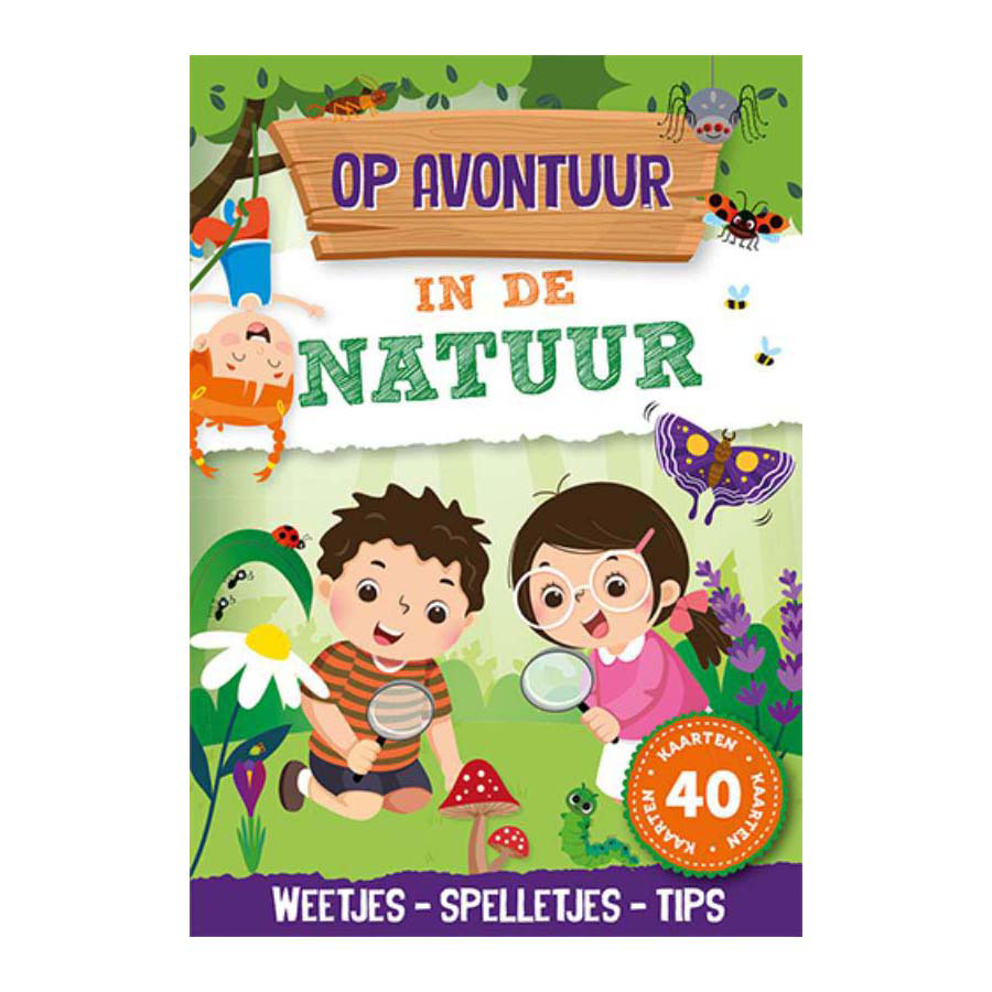 Op Avontuur in de Natuur Spelletjesboek