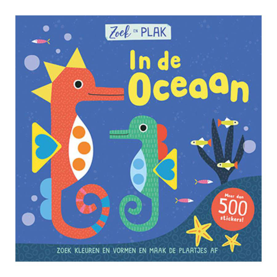 Lantaarn Publishers - Zoek en Plak - In De Oceaan Stickerboek