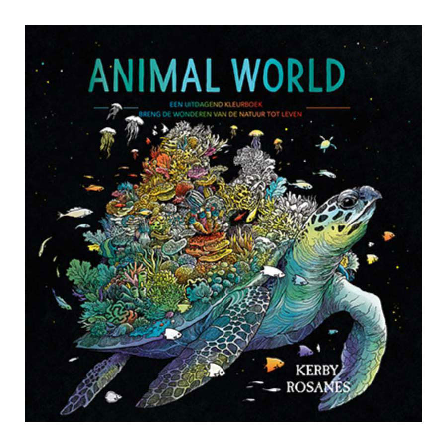 Lantaarn Publishers - Animal World Kleurboek