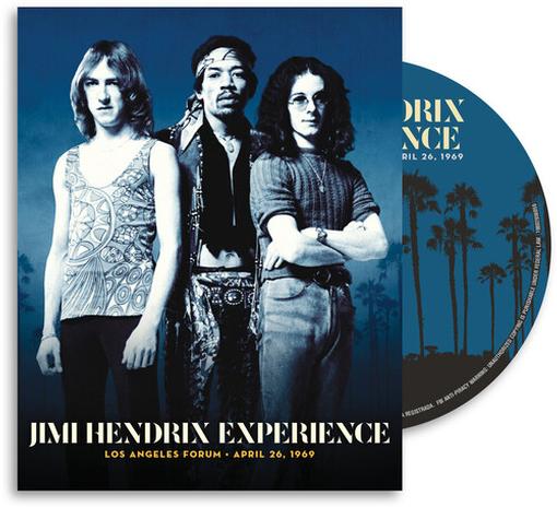The Jimi Hendrix Experience - Los Angeles Forum (April 26, 1969) (Blu-ray)