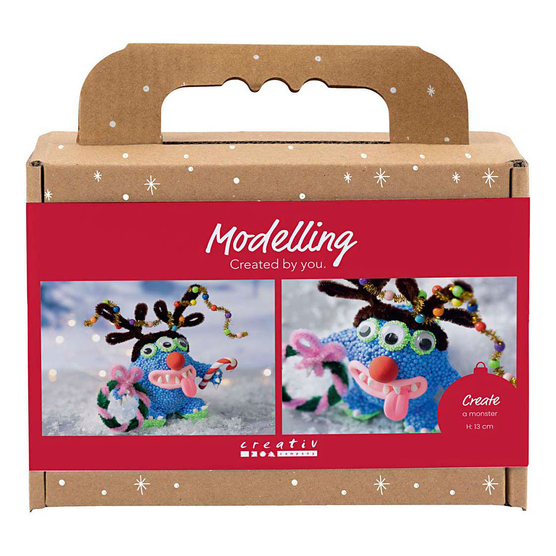 Mini Hobbyset Boetseren Rendiermonster