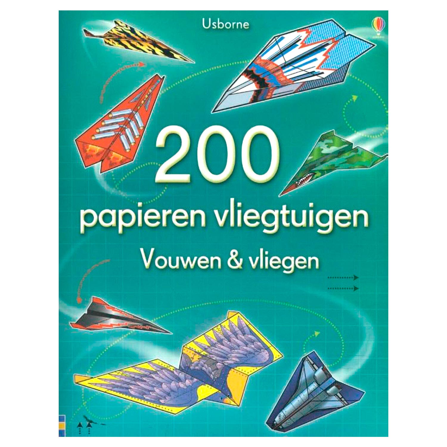 200 Papieren Vliegtuigen Vouwen & Vliegen